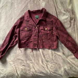 Cropped Denim Jacket